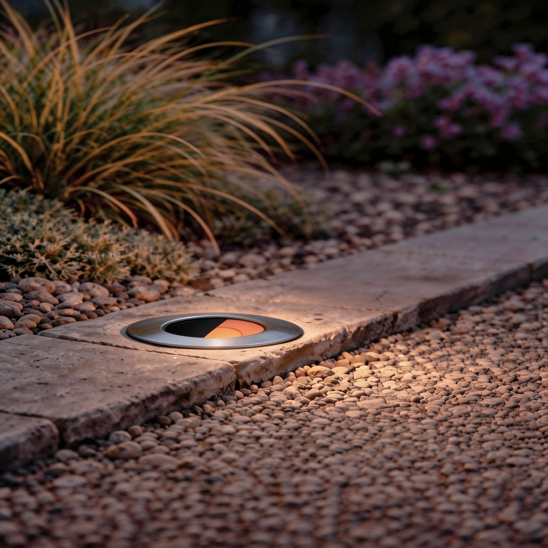 Naro Recessed In Ground Step Light