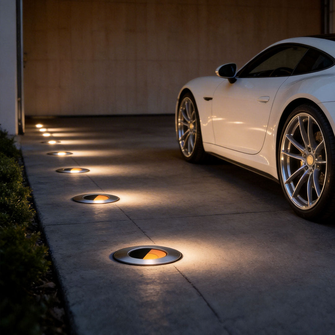 Naro Recessed In Ground Step Light
